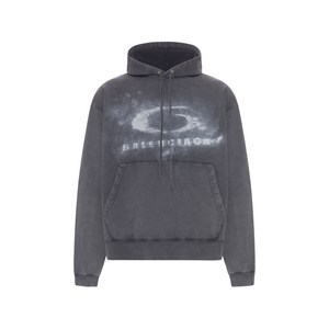 발렌시아가 크레용 루프 로고 후디, 그레이계열, Standard S(KR 100)