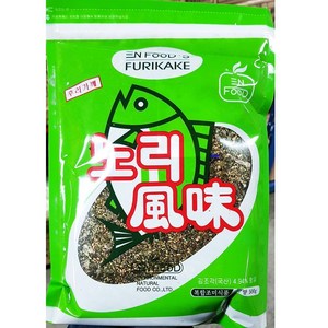 이엔푸드 후리가케 노리 500g X10 후리가께 후리가케 (WC90EF4), 10개