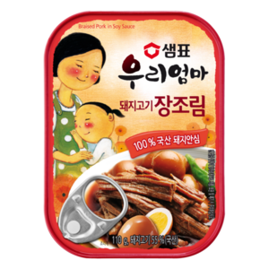 샘표 우리엄마 돼지고기 장조림, 110g, 1개