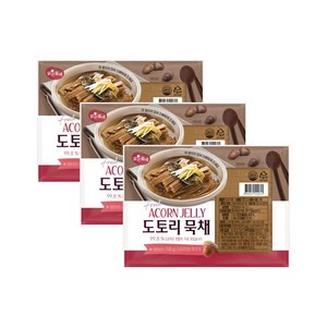 맑은물에 도토리묵채 300g, 단품, 3개