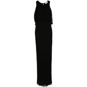 생로랑 드레이프 맥시 드레스, 블랙계열, France 40(KR 77)