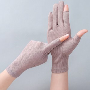 신페이드 여름 봄 여성 장갑 운전장갑 레이스장갑 망사장갑 반장갑 여자 여름장갑 미끄럼방지장갑 롱장갑 긴장갑 자외선차단, 인디핑크, 1개