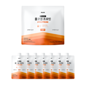 플코업 단백질 쉐이크 곡물맛 고단백 저당 WPI 식사대용, 50g, 7개