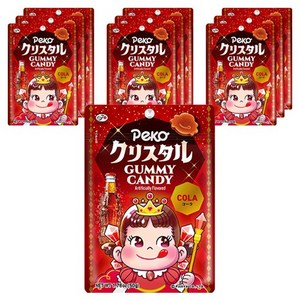 페코짱 크리스탈 구미 캔디 콜라, 50g, 10개