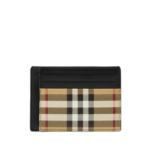 버버리 체크 카드홀더