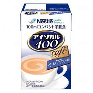 네슬레헬스사이언스 아이소카르 100 콤팩트 영양식 카페 밀크티 맛, 100ml, 1개
