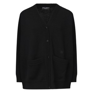 돌체앤가바나 버튼 패치 포켓 가디건