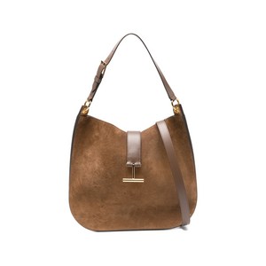 톰포드 T 시그니처 라지 숄더 백