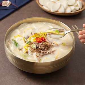 뚝심밥상 한우사골 곰탕 떡국, 600g, 2개