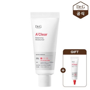 [닥터지] 에이클리어 모이스처라이저 70mL (+세럼10mL), 1개