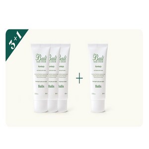 발리스 발리 핸드 크림 기능성 캄보자 향 퍼퓸 보습 주름개선 미백 효과 로션 밤 BALIS BALIHANDCREAM KAMBOJA, 4개, 40ml