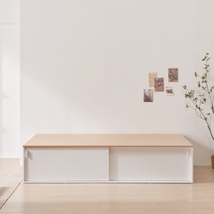 파로마 까사 빅 슬라이딩 수납침대 프레임 SS UCU051, 메이플화이트