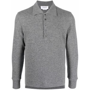 톰 브라운 긴소매 폴로 셔츠, 그레이계열, Numeric 3(KR 105)