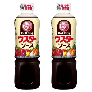 BullDog 우스타 소스, 500ml, 2개