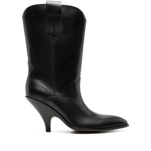 발리 라빈 가죽 카우보이 부츠 95mm, Europe 38(KR 250), 블랙계열