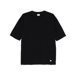 C.P.컴퍼니 크루 넥 티셔츠, 블랙계열, Standard XXL