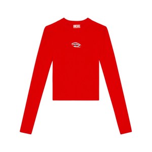 디젤 M-발레리 긴소매 탑, 레드계열, Standard XXS(KR 33)