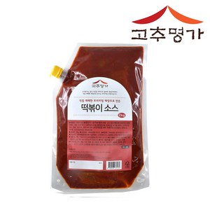 고추명가 떡볶이소스 2kg, 1개