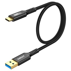 SUNGUY USB C타입 고속 충전 케이블 데이터 전송 10Gbps 18W