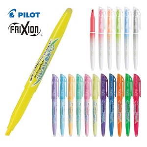 PILOT frixion 지워지는 형광펜 Light/프릭션 라이트/frixion light, 페일오렌지, 내츄럴컬라