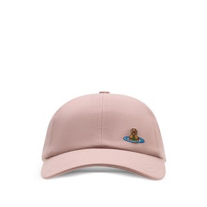 비비안웨스트우드 자수 베이스볼 캡 모자, L/XL, 핑크계열