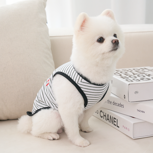 펩타이드구리 강아지옷 해충방지 피부질환예방 염증완화 근적외선 티셔츠 항균 행복 닥터데온 Dr deon, 블랙