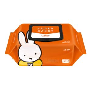 슈퍼대디 제로 유아물티슈 엠보싱 캡형 55gsm, 20세트, 80개입