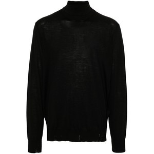 골든 구스 로고 터틀넥 스웨터, 블랙계열, S(KR 95)