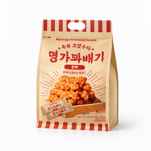 명가꽈배기 참깨, 500g, 1개