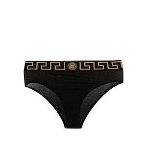 베르사체 그레카 디테일 저지 텅 팬티, 블랙계열, Numeric 1