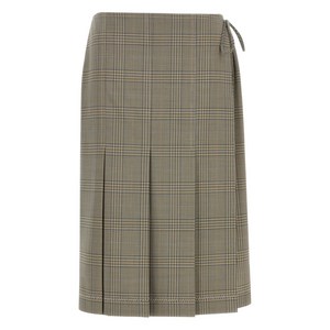 마르니 플리츠 랩 스커트, 그레이계열, Italy 42(KR 55-66)