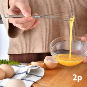 슈비르 작은 스텐 미니 거품기 2p, 2개