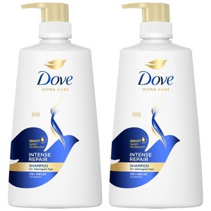 도브 인텐스 리페어 샴푸, 680ml, 2개