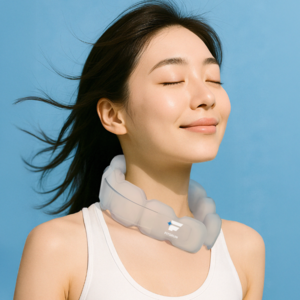 핏츠런 아이스 넥쿨러 쿨링 넥밴드 얼음 목걸이 국내산, 화이트, 1개