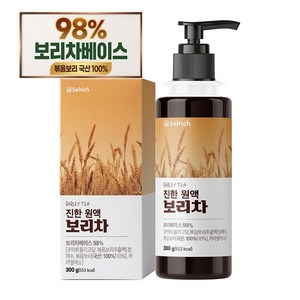 솔리치 진한 원액 보리차 HACCP 해썹 식약처 인증, 300g, 1개
