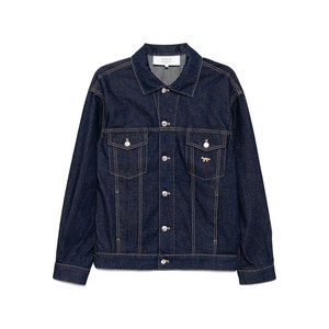 메종키츠네 트러커 재킷, 블루계열, Standard XL(KR 110)