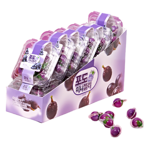 포도 모양 미니 젤리 12개입, 180g, 1개