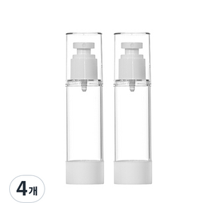 진공 스프레이 용기 80ml, 4개