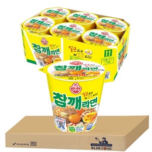 오뚜기 참깨라면 컵 65g, 6개