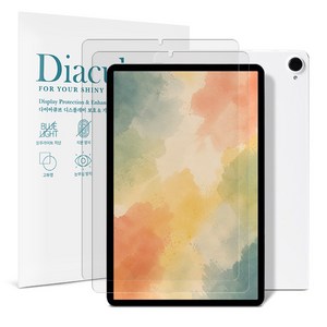다이아큐브 베이직스 베이직탭Air 10.1 고투명 고경도 8H 유리하드코팅 항균코팅 충격방지강화된 블루라이트차단 액정보호필름 2P 간편부착