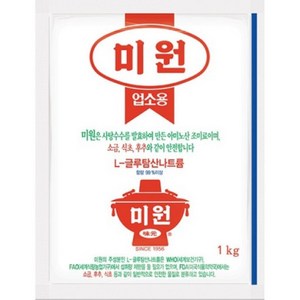 [농협하나로마트] 미원(업소용), 1kg, 2개