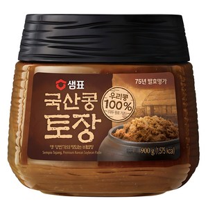 샘표 국산콩 토장, 900g, 1개