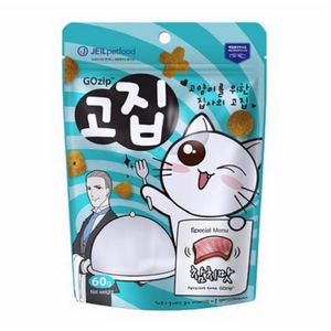 고집 고양이 간식, 참치, 60g, 12개