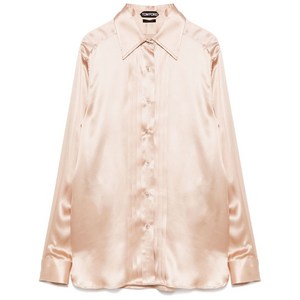 톰포드 실크 블라우스