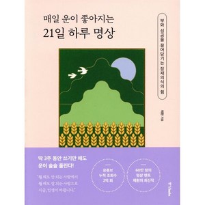 매일 운이 좋아지는 21일 하루 명상:부와 성공을 끌어당기는 잠재의식의 힘, 중앙북스, 채환