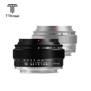 TTAtisan 50mm F2 풀프레임 단렌즈 카메라렌즈, 니콘 Z마운트, 블랙