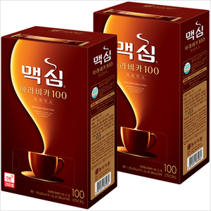 맥심 아라비카 100 커피믹스, 11.8g, 100개입, 2개