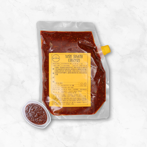 보영만두 쫄면 소스 대용량 (중간맛), 1kg, 1개