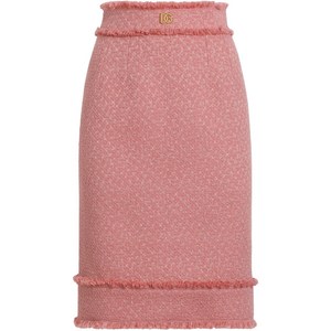 돌체앤가바나 DNA 로고 장식 스커트