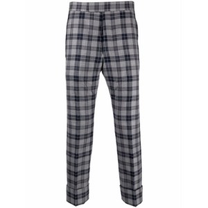 톰 브라운 타탄 크롭 테일러드 팬츠, 그레이계열, Numeric 2(KR 100)